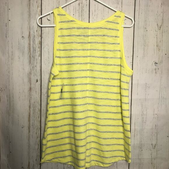 Gap Womens Striped V-Front Sleeveless Blouse Sz M - Picture 8 of 8